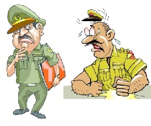 cops transferred three time in a six-month